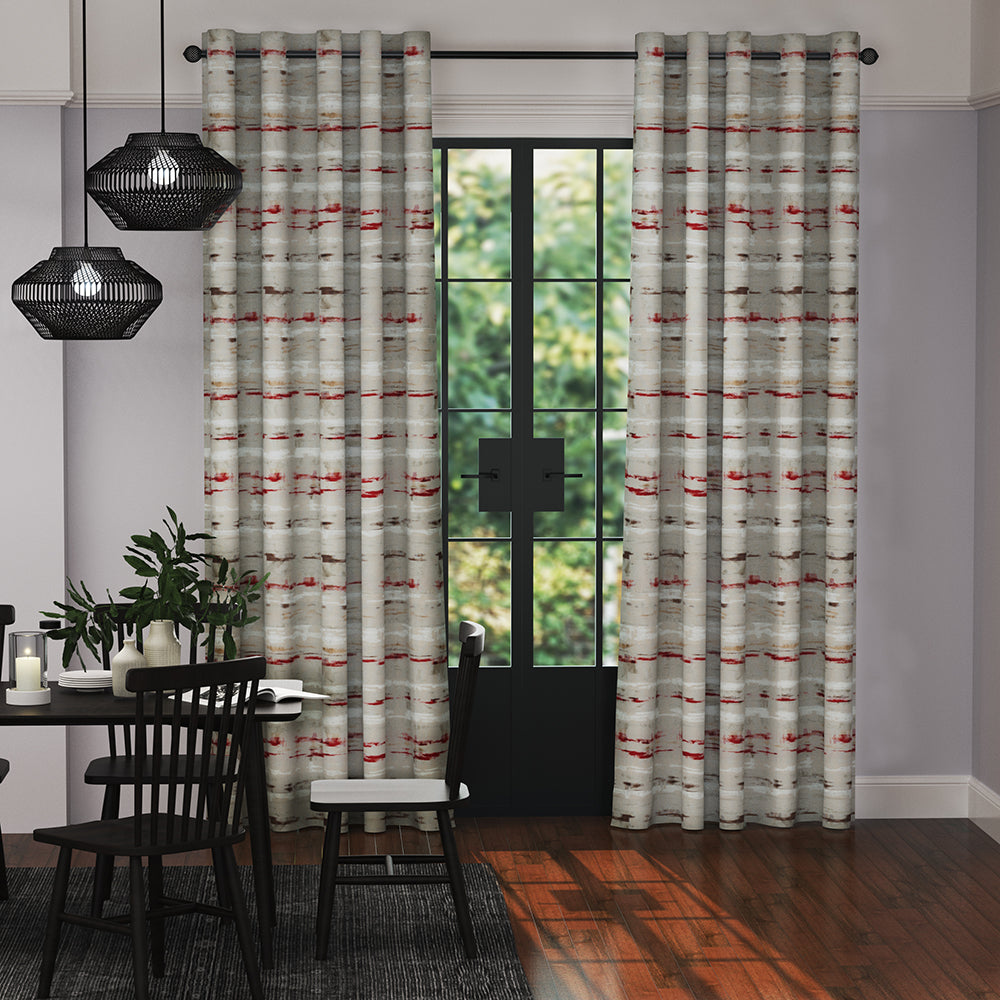 Studio - Natural - Ready Made Eyelet Curtains