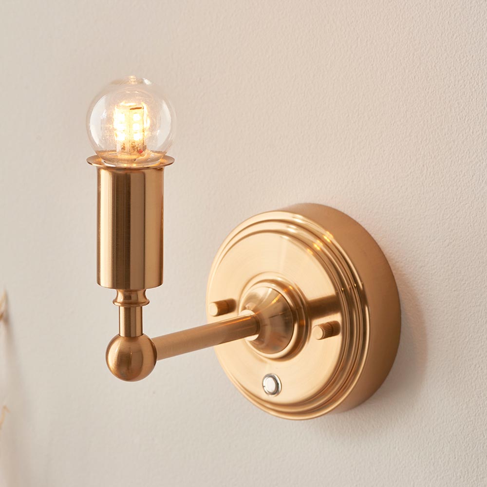 Burley - Rechargeable Wall Lamp Fitting