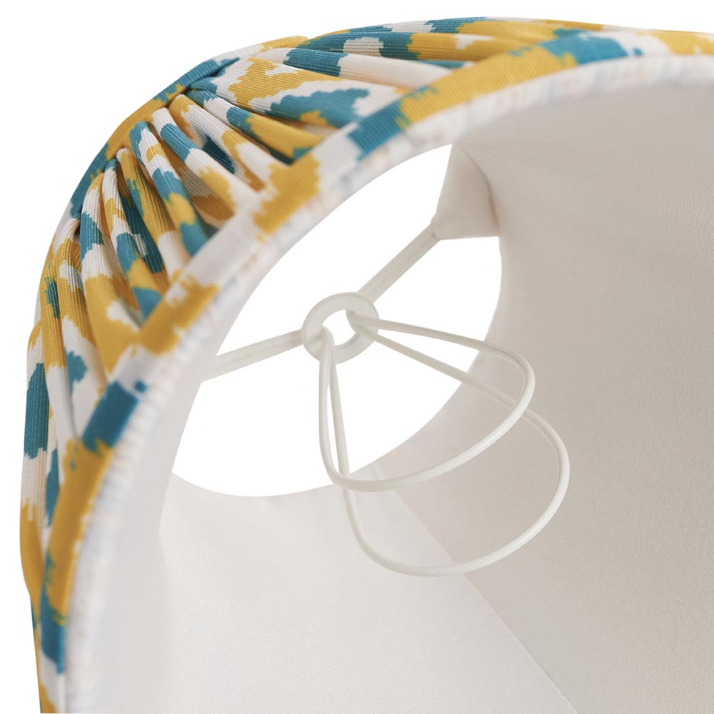 Ikat Tapered Shade - Yellow Jade -16cm