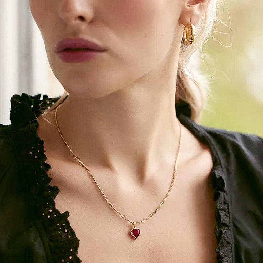 Ruby necklace -  Niki Collection by Louise Damas