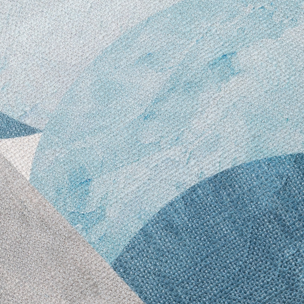 Cushion - Geo Stack Blue - 45x45cm