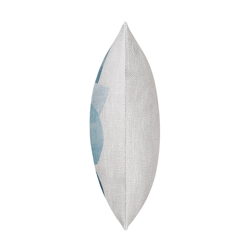 Cushion - Geo Stack Blue - 45x45cm