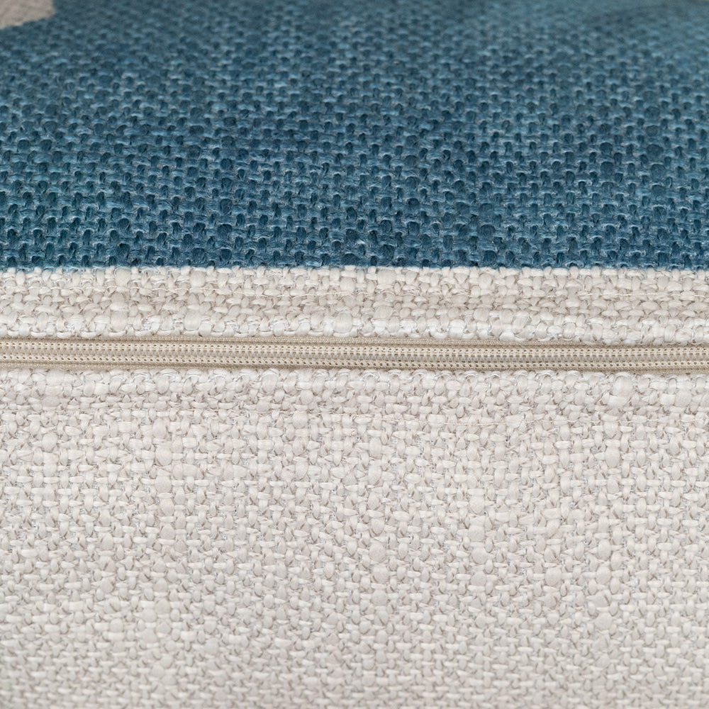 Cushion - Geo Stack Blue - 45x45cm