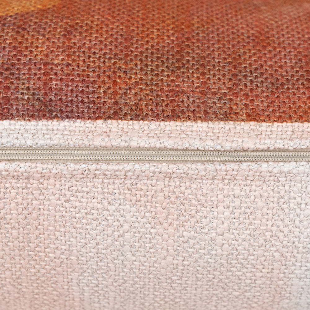 Cushion - Geo Stack Clay - 45 x 45cm