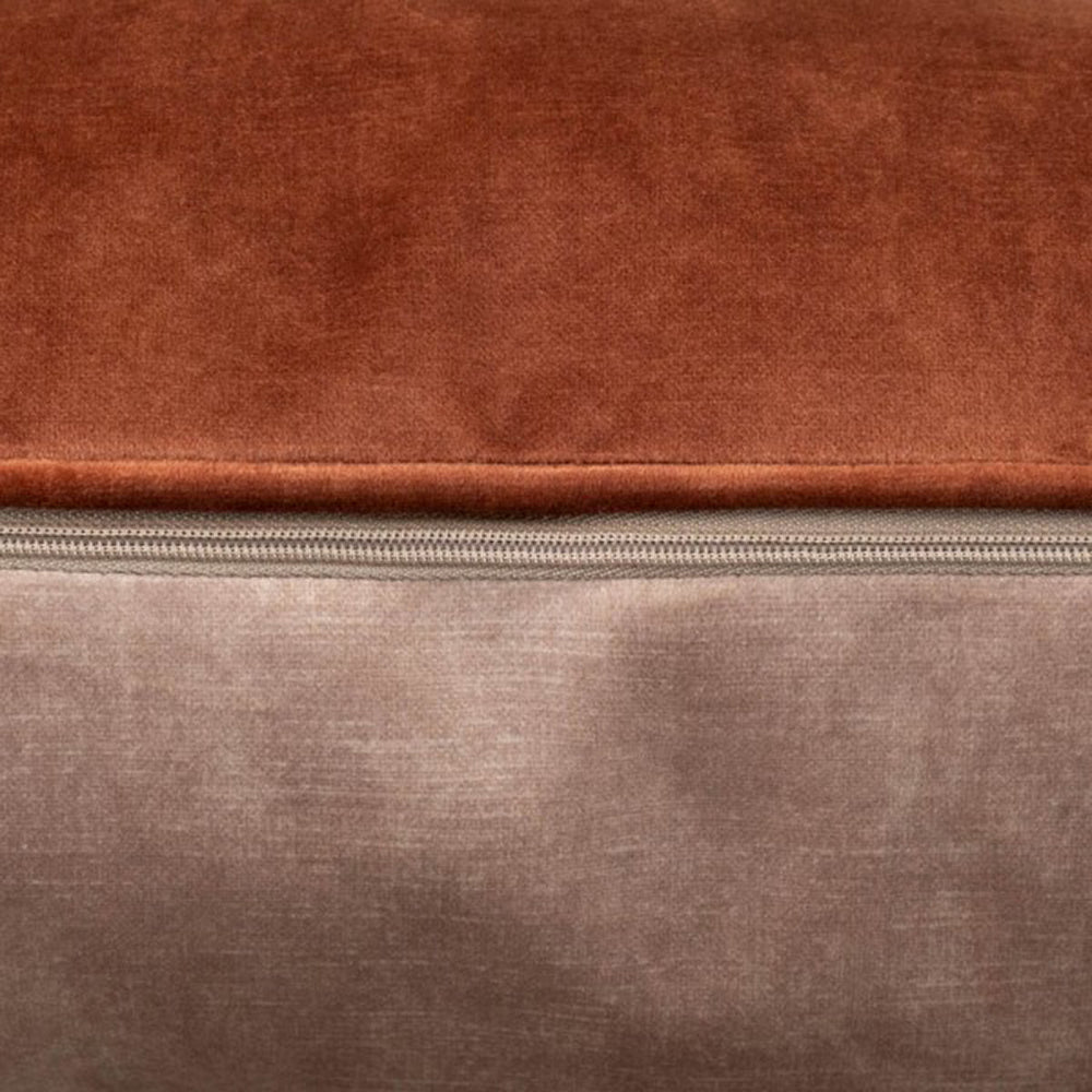 Cushion - Etta-Copper/Camel -43x43cm