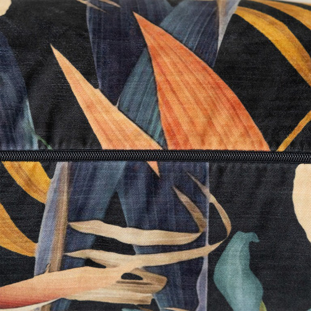 Cushion - Fia Navy/Pink - 43x43cm