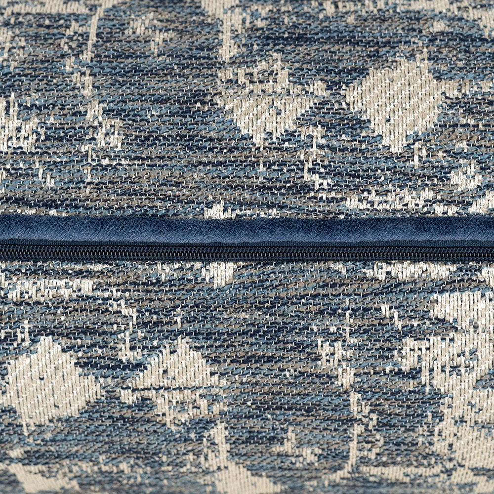 Cushion - Joni-Blue/Silver - 43x43cm