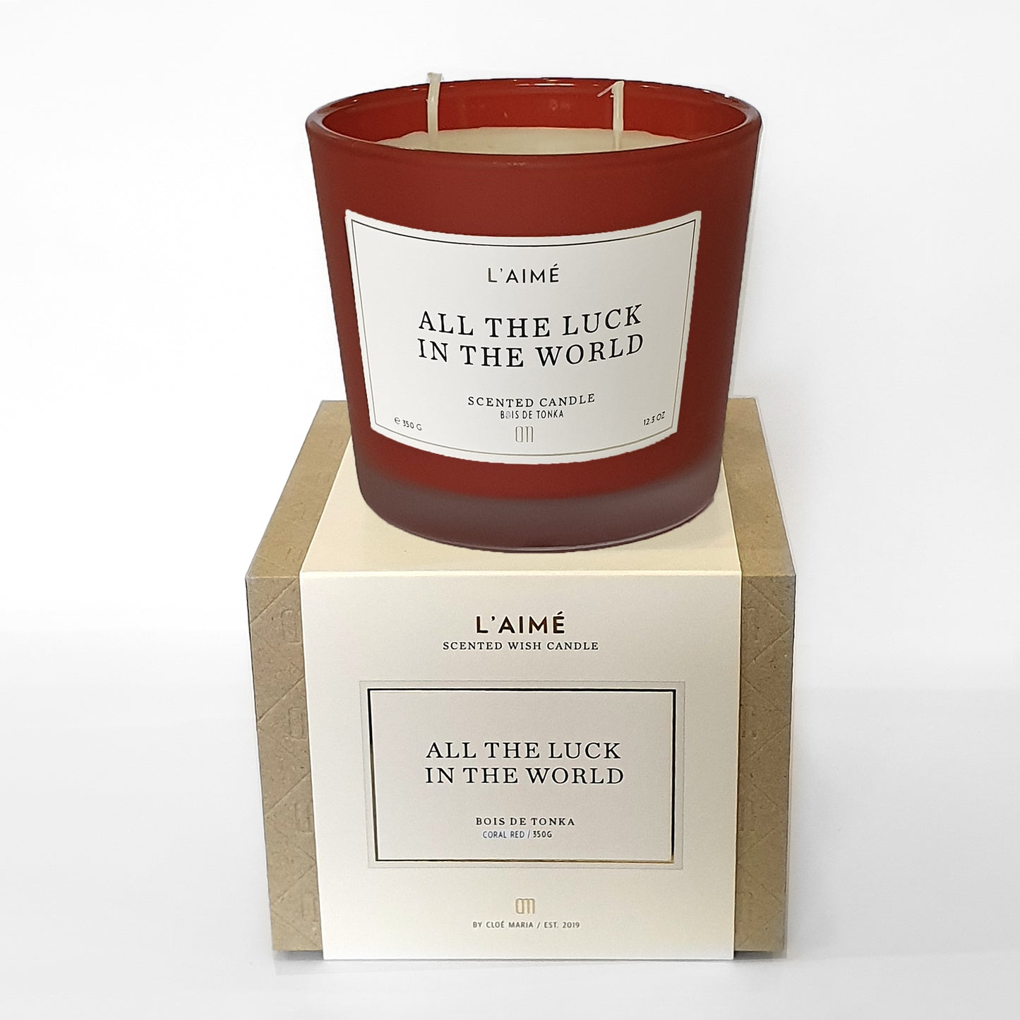 Scented Candle - "All The Luck In The World"