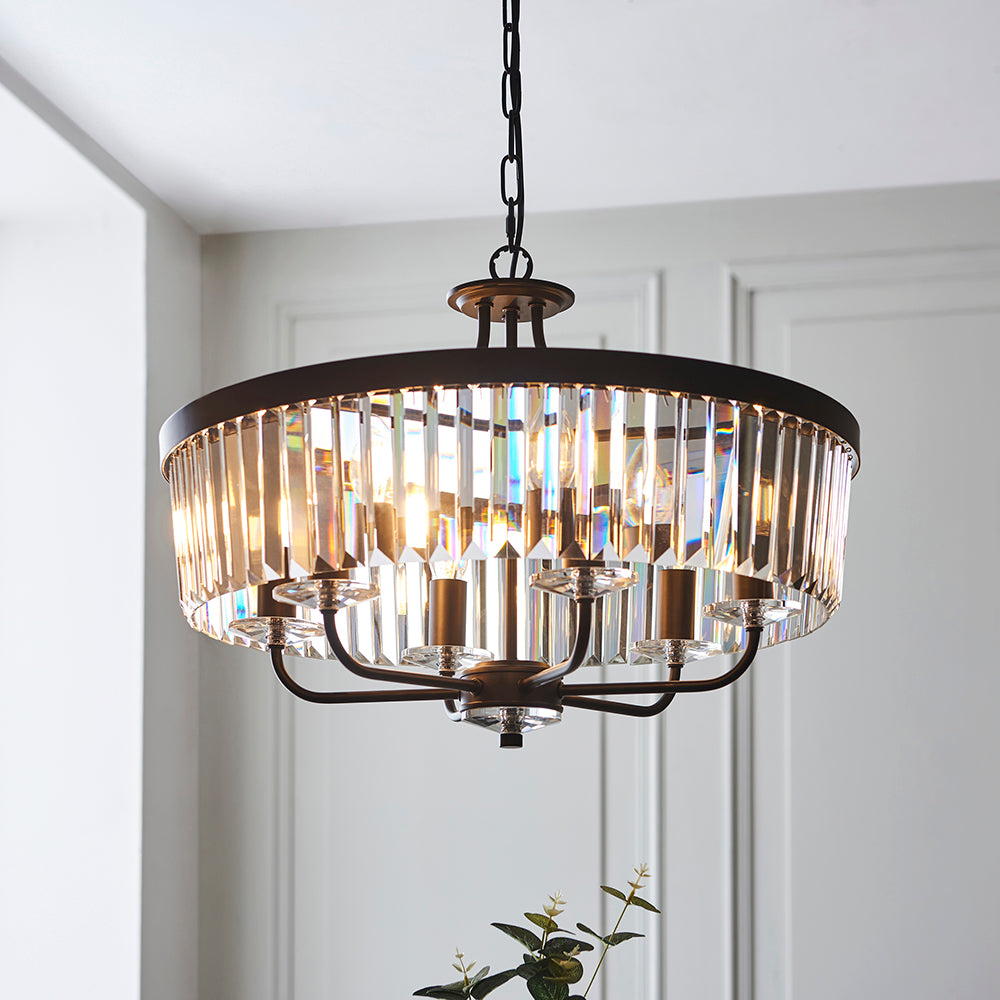 Elia -Six Light Pendant