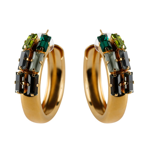 Pierced earrings-Atom