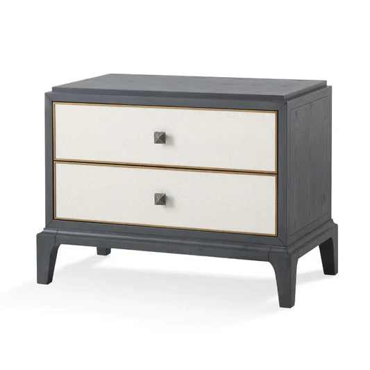 Monaco 2 Drawer Bedside