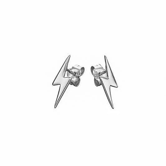 MK - Silver Flash Stud Earrings