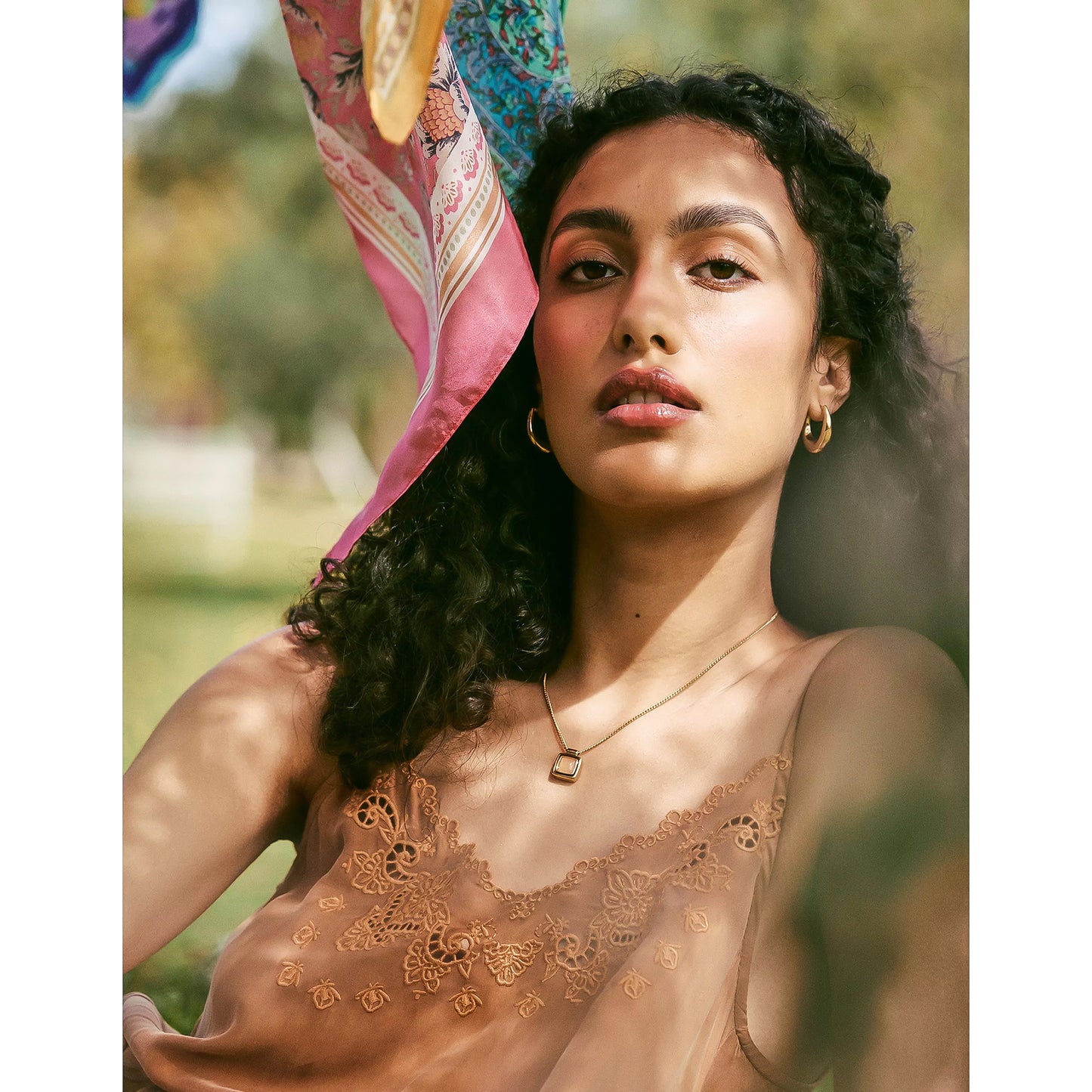 Water hoop earrings - Pamela Collection by Louise Damas