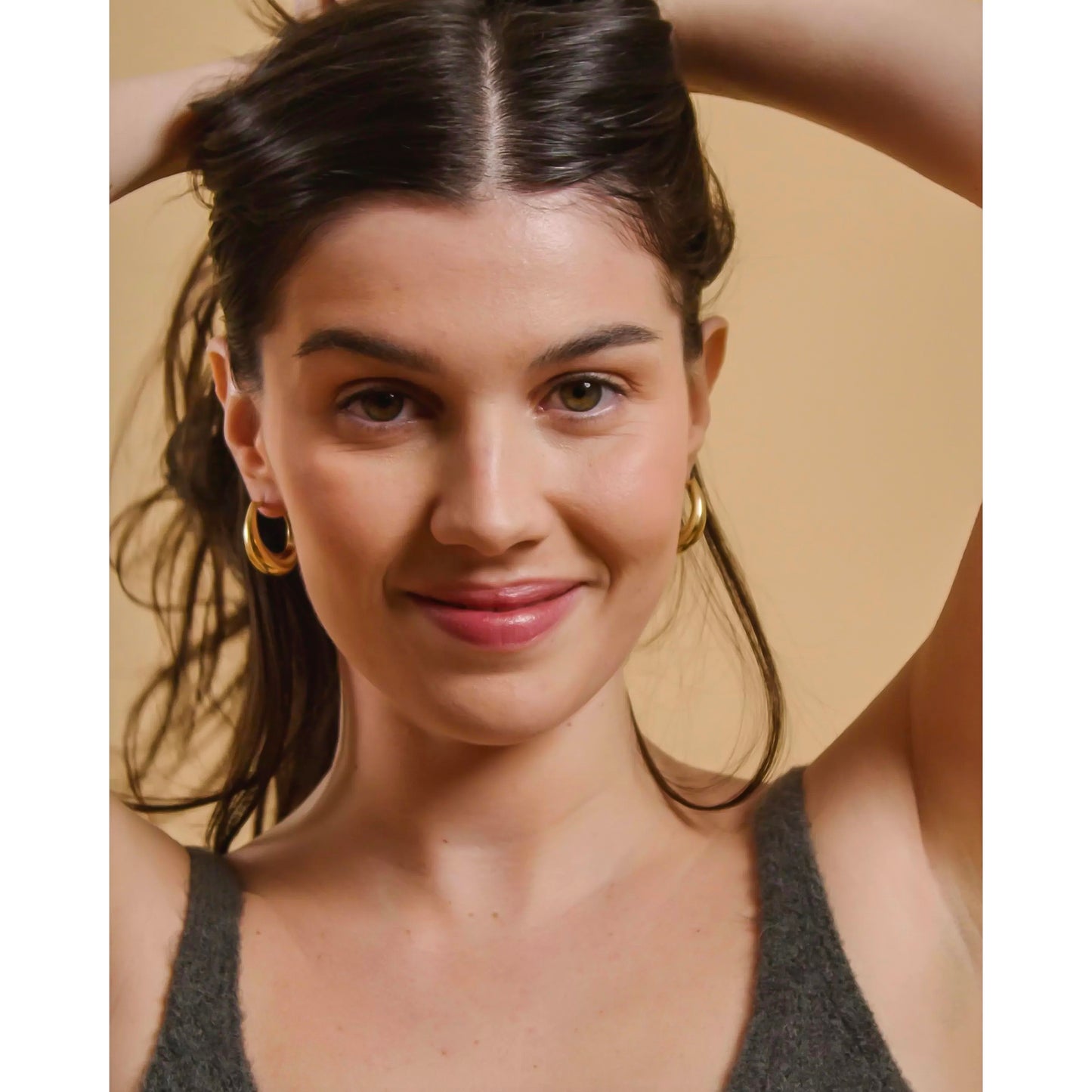 Water hoop earrings - Pamela Collection by Louise Damas