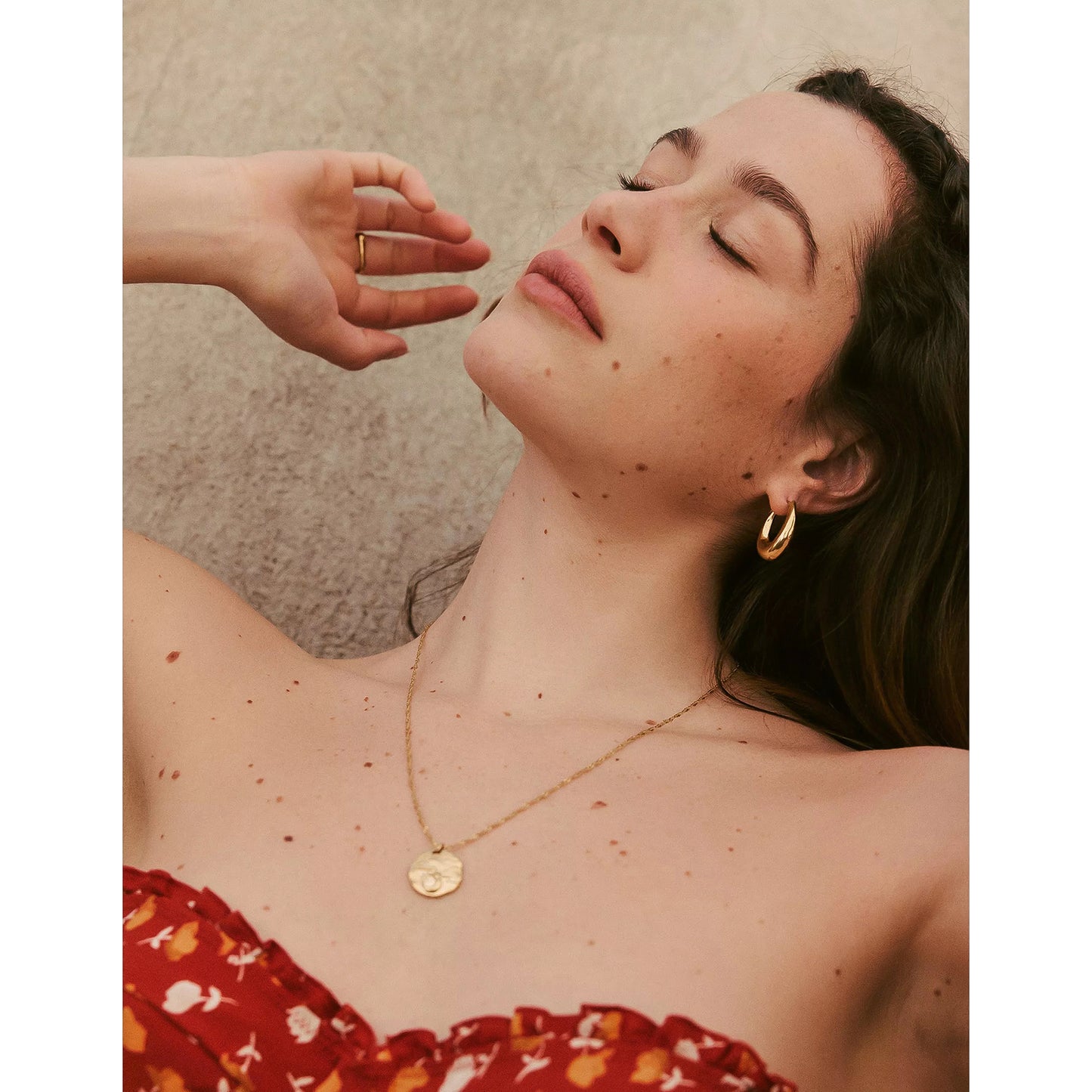 Water hoop earrings - Pamela Collection by Louise Damas