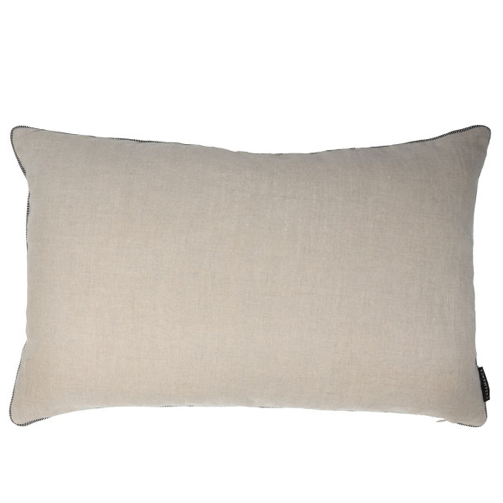 Cushion - Point De Vue - Burnt Orange Turquoise