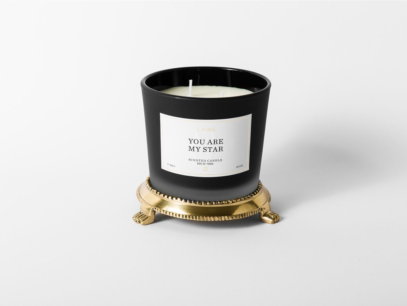 Small Brass Candle Stand