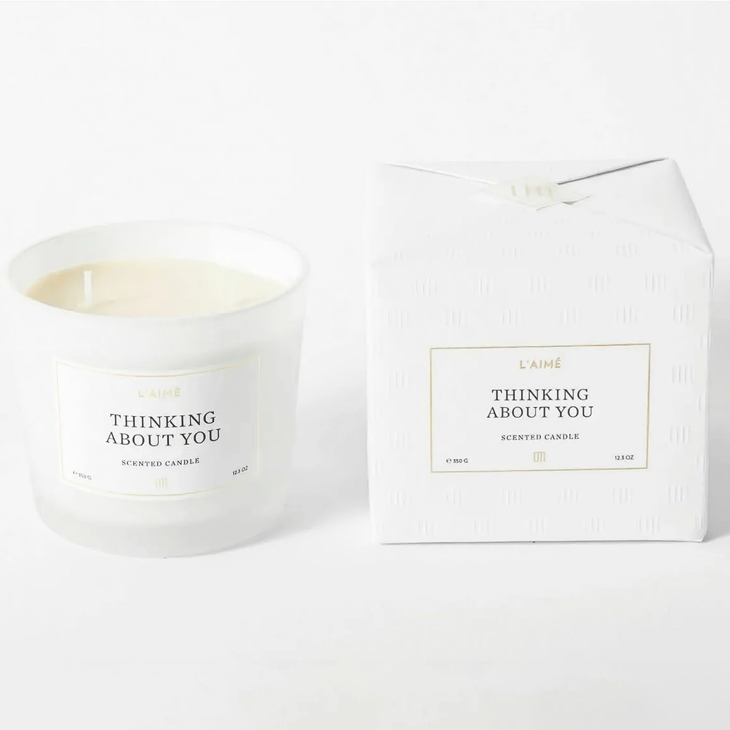 L'aime Scented Candles - Bois De Tonka Scent - 350g
