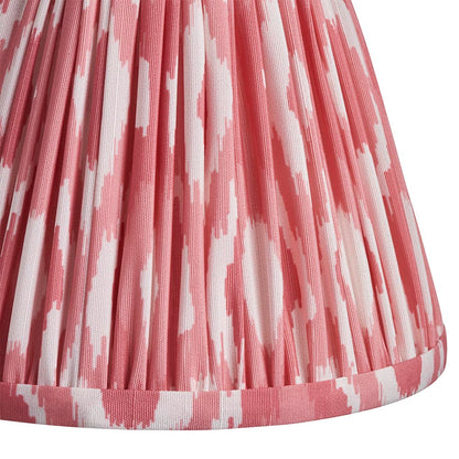 Ikat Tapered Shade - Coral Pink -16cm