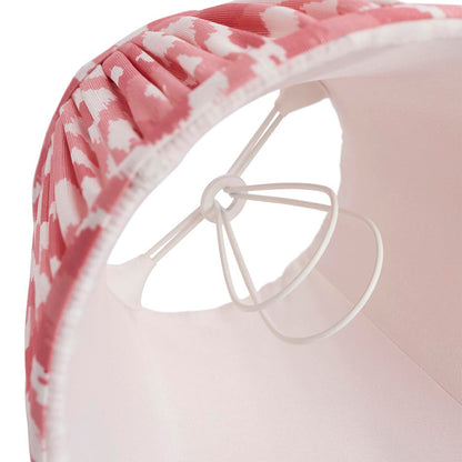 Ikat Tapered Shade - Coral Pink -16cm