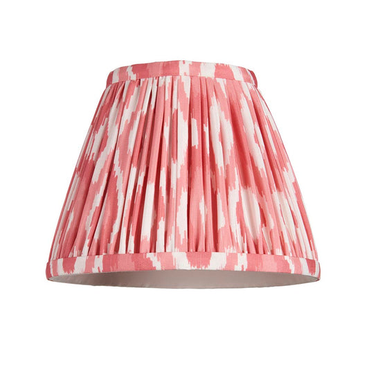 Ikat Tapered Shade - Coral Pink -16cm