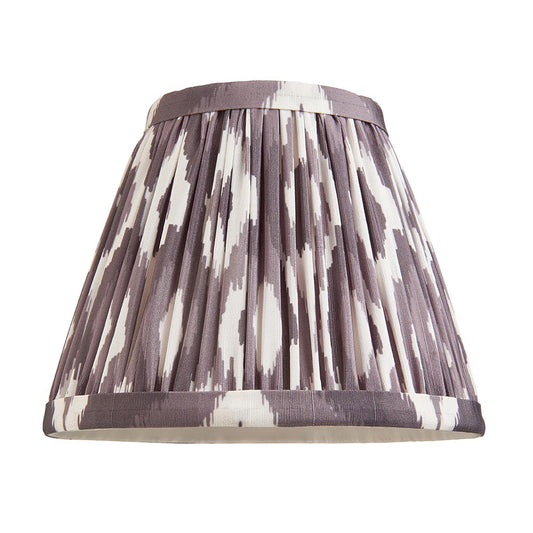 Ikat Tapered Shade - Pearl Grey -16cm