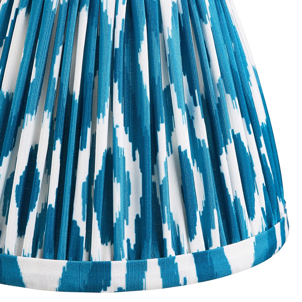 Ikat Tapered Shade - Marlin Blue -16cm