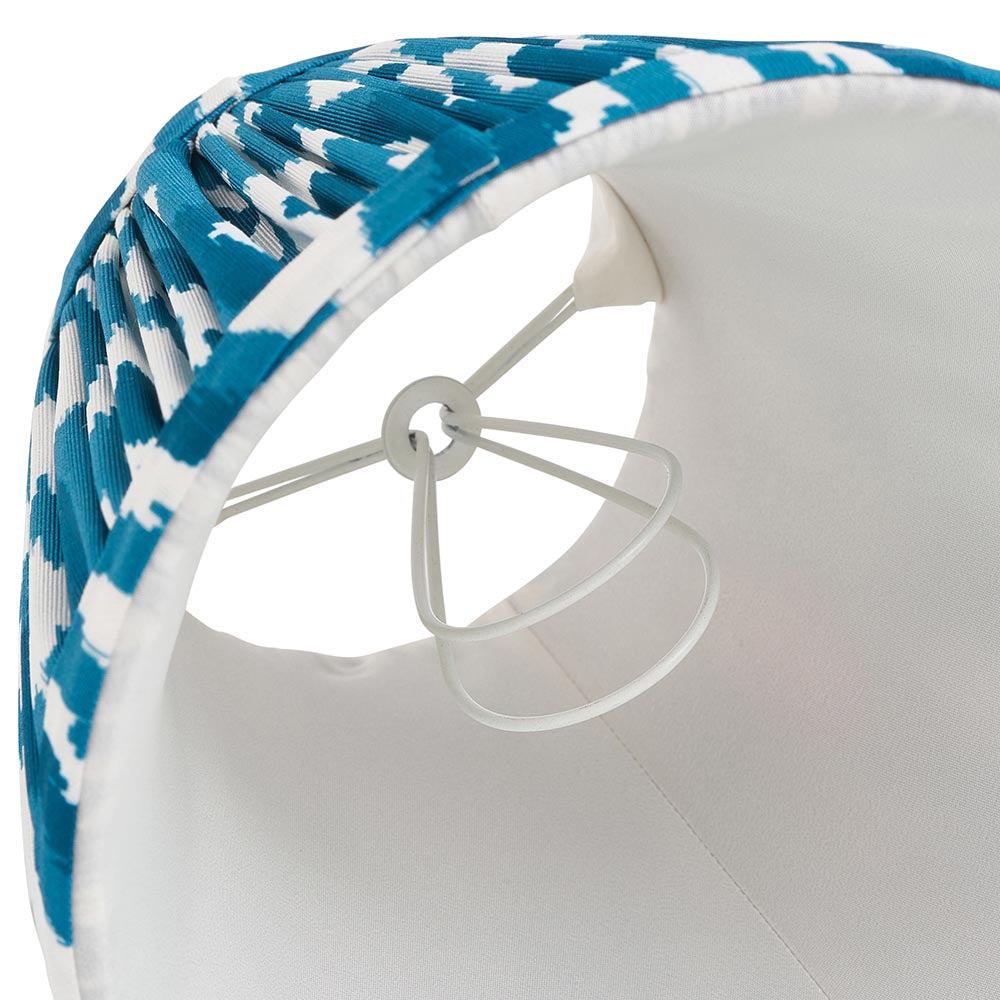 Ikat Tapered Shade - Marlin Blue -16cm