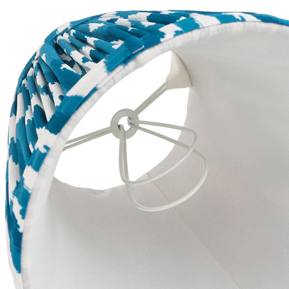 Ikat Tapered Shade - Marlin Blue -16cm