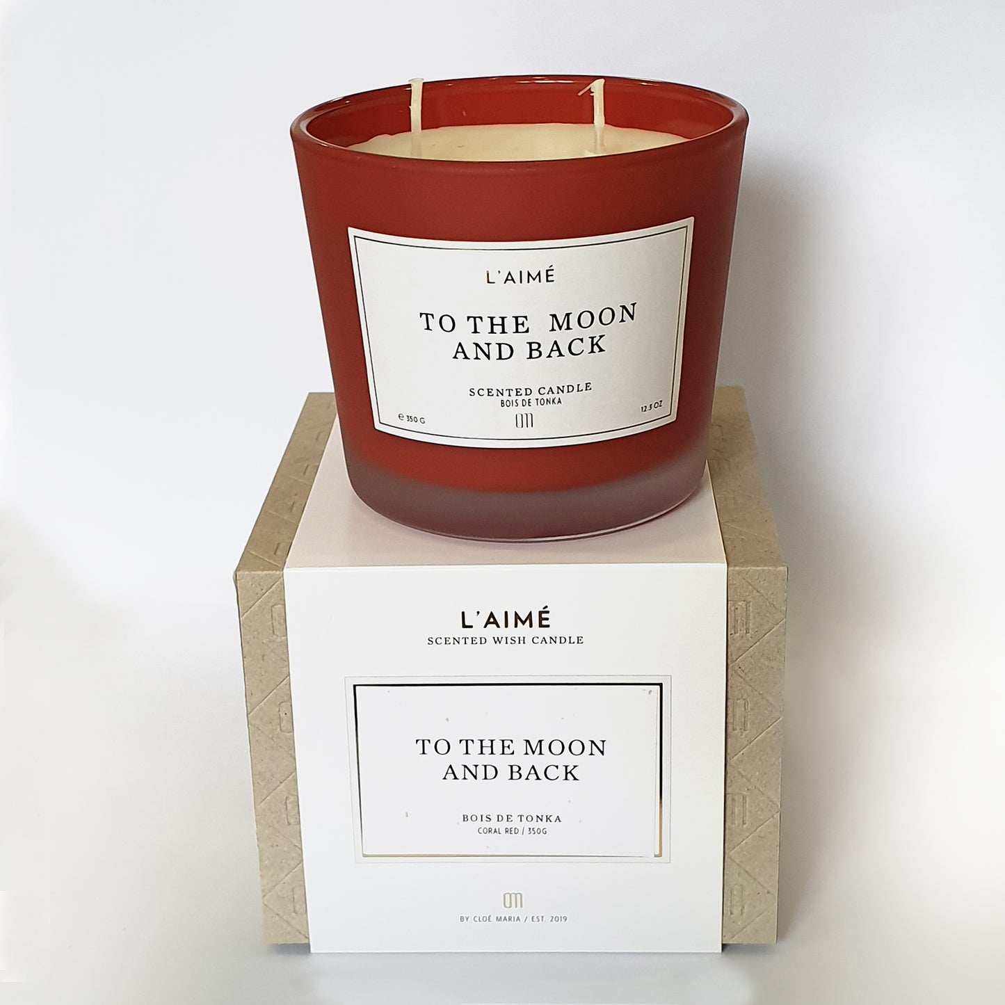 L'aime Scented Candle - "To The Moon And Back"