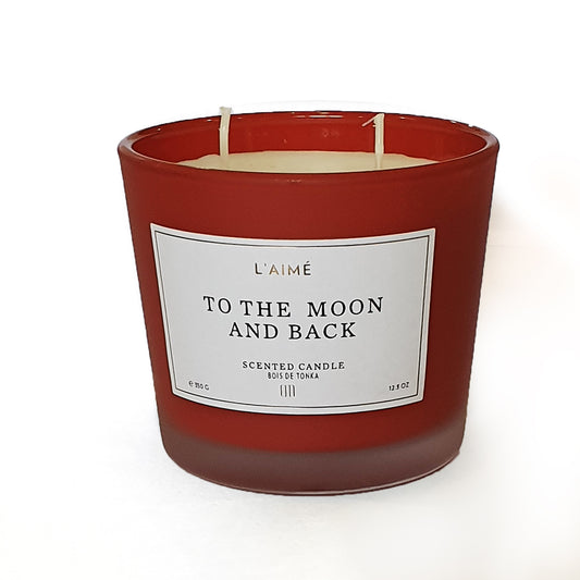 L'aime Scented Candle - "To The Moon And Back"
