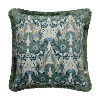 Noveau Green Cushion