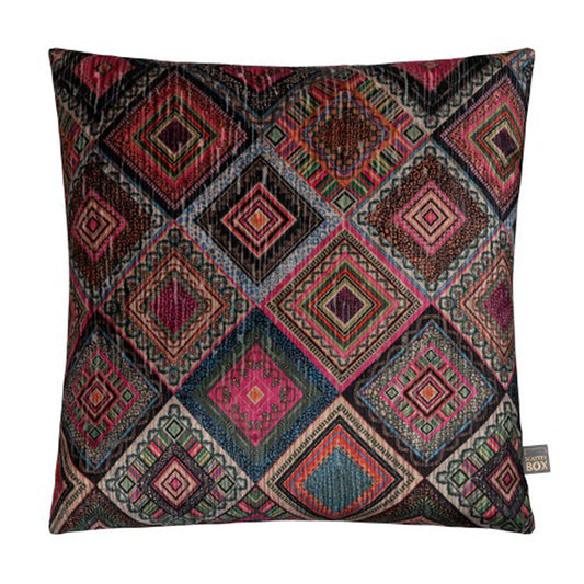 Cushion - Rio Pink/Black - 43x43cm