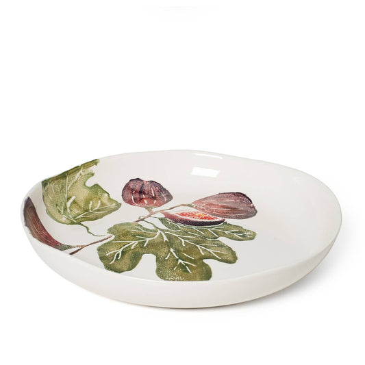 ROUND SHALLOW DISH FIG