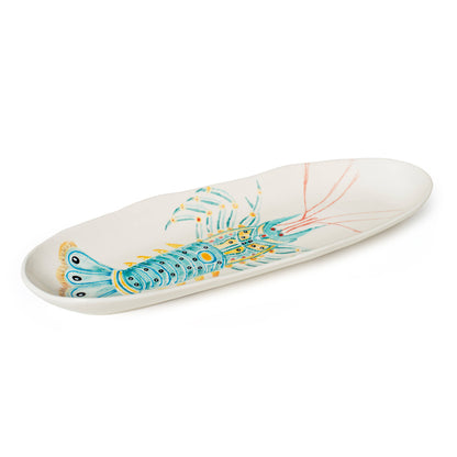 Fantastical Fish Long Platter Ecrevisse