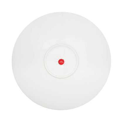 Prue Leith Inky Spiral Lines Platter Large - Bone China