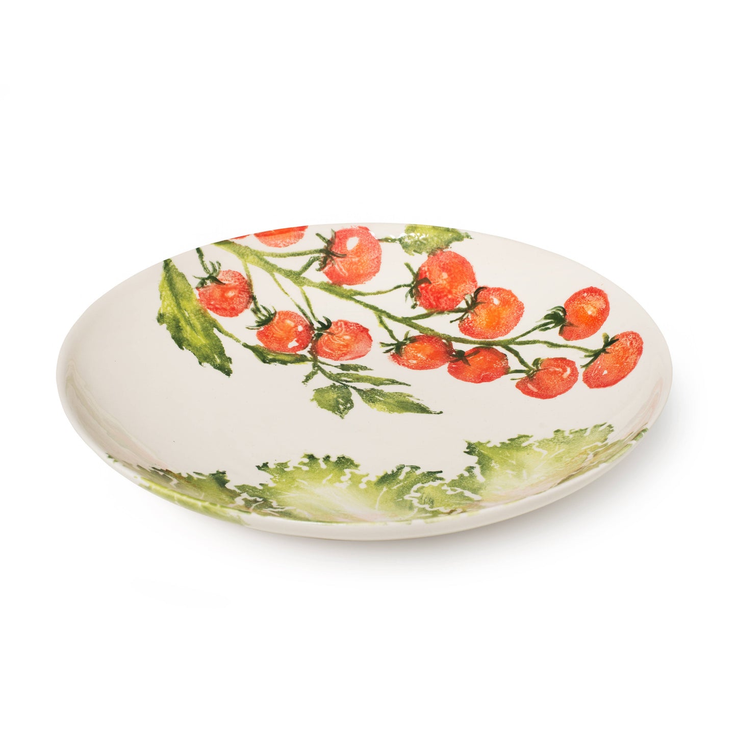 SERVING DISH LARGE VINE TOMATOES / LETTUCE