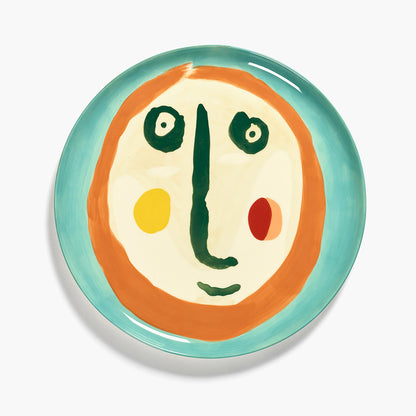 Serving Plate With Face - 2 Feast
