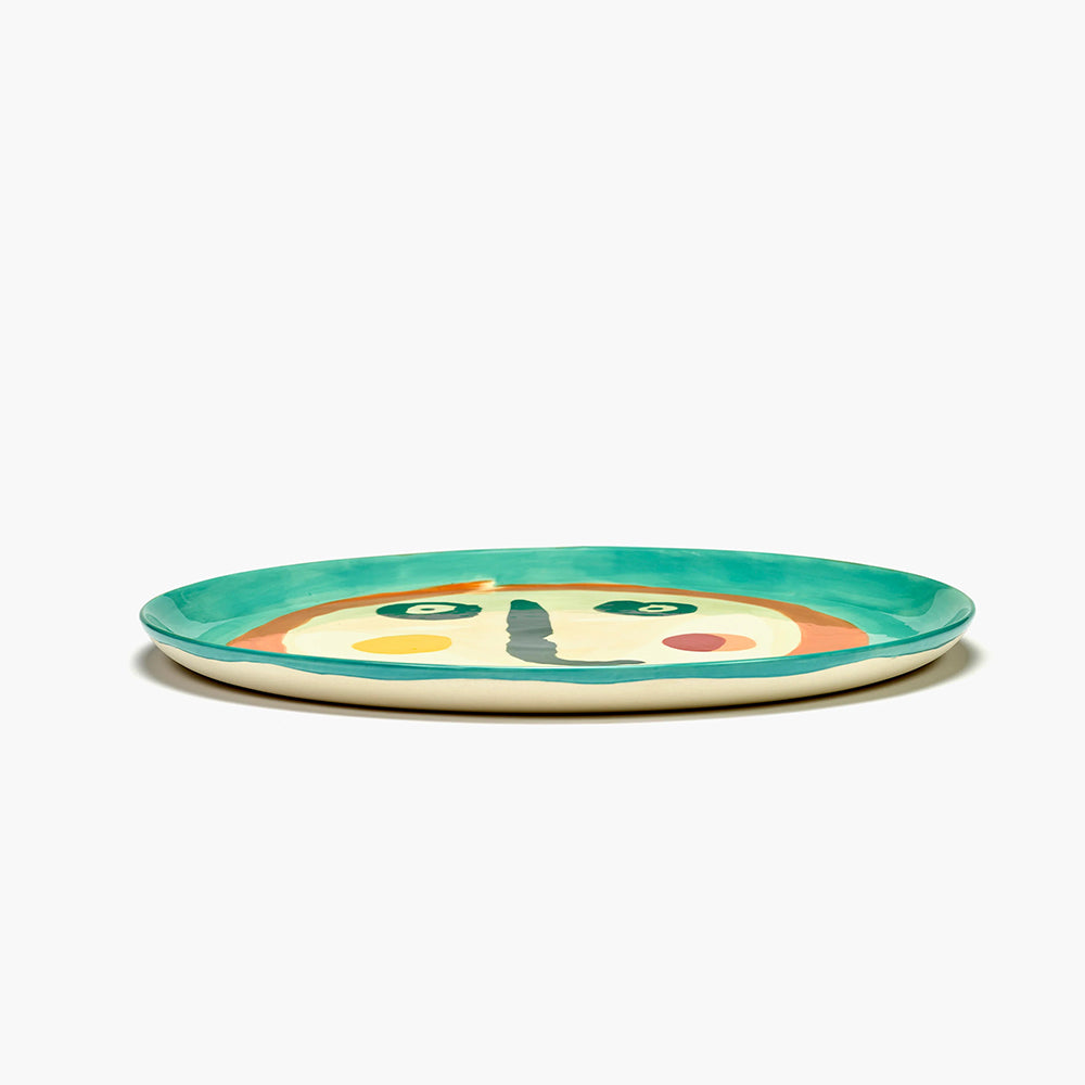 Serving Plate With Face - 2 Feast