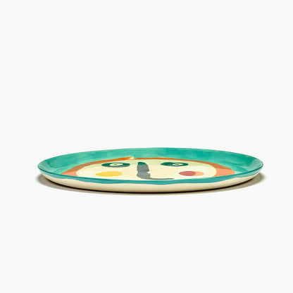 Serving Plate With Face - 2 Feast