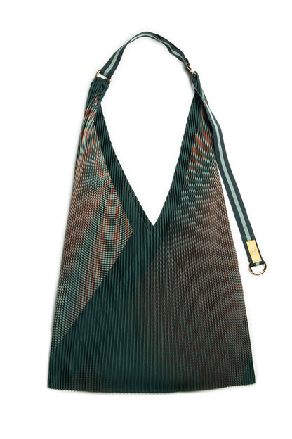 Pleated Y Bag Isabella Green
