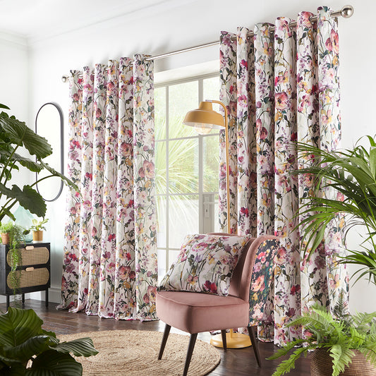 Meadow Antique - Ready-made Eyelet Curtains