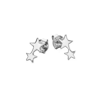 MK - Silver 2 Star Studs