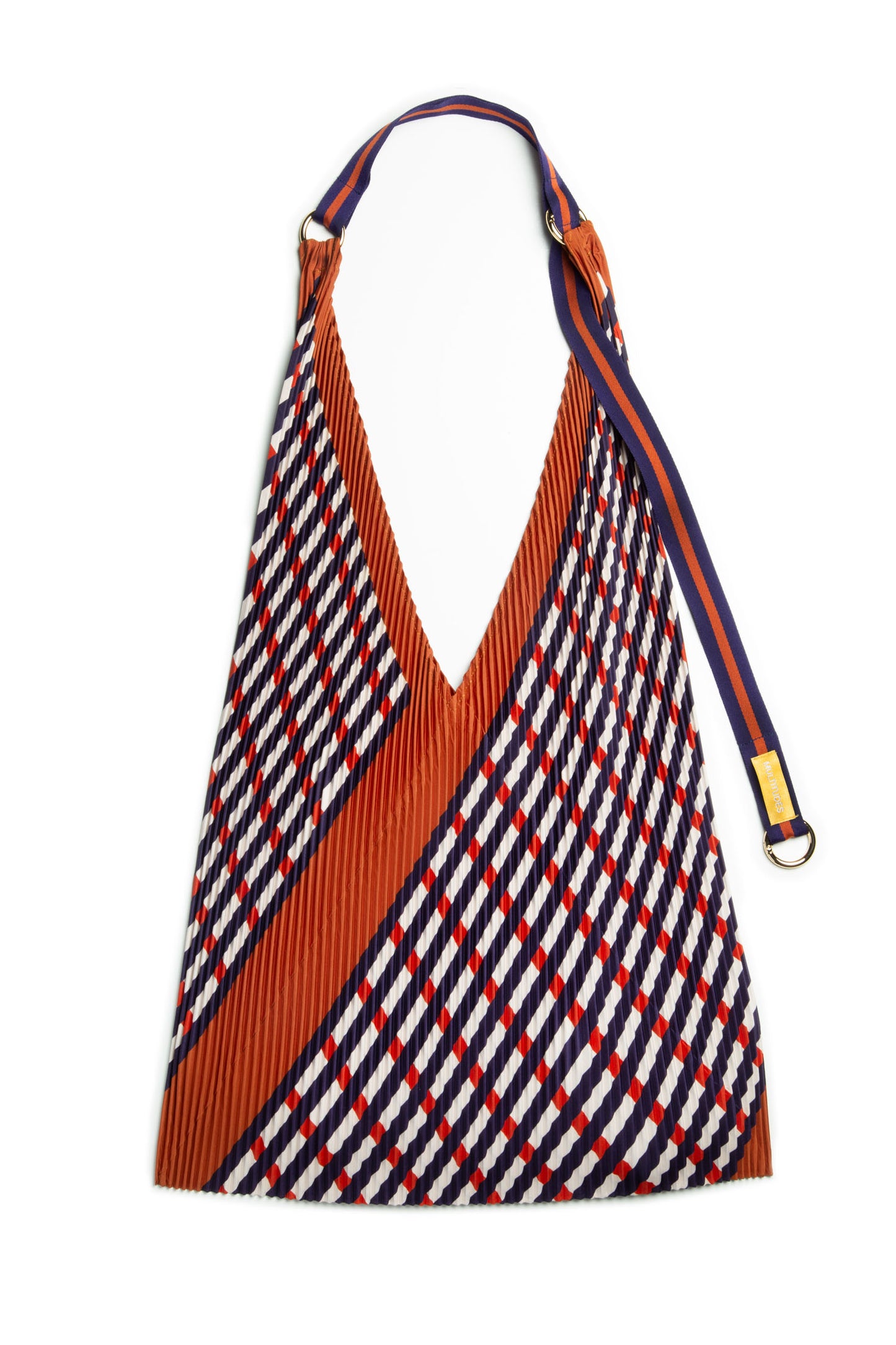 Pleated Y Bag Sophia Terracotta