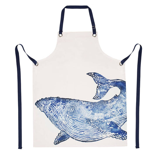 Creatures Whale Apron | 100% Cotton Apron | Kitchen Textiles