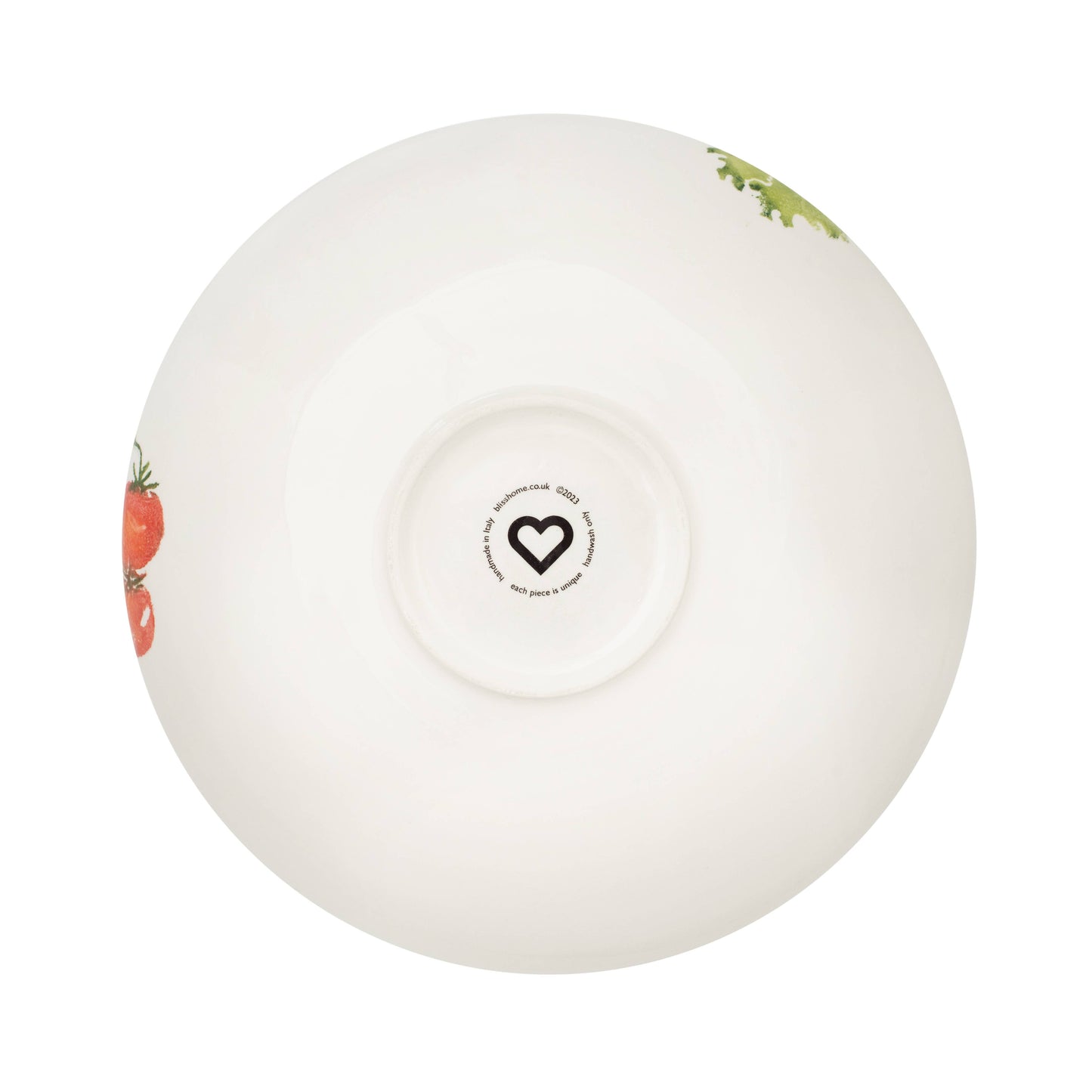 SERVING DISH LARGE VINE TOMATOES / LETTUCE