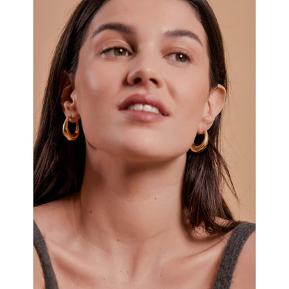 Water hoop earrings -  Pamela Collection by Louise Damas